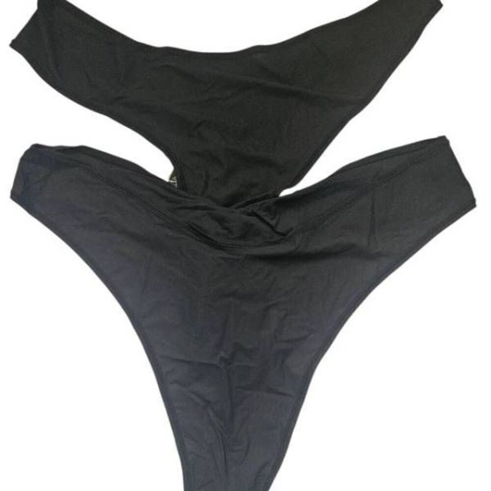 2 PAIR SKIMS V CUT PANTY NWT